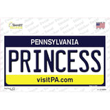 Princess Pennsylvania State Novelty Sticker Decal