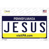 Jesus Pennsylvania State Novelty Sticker Decal