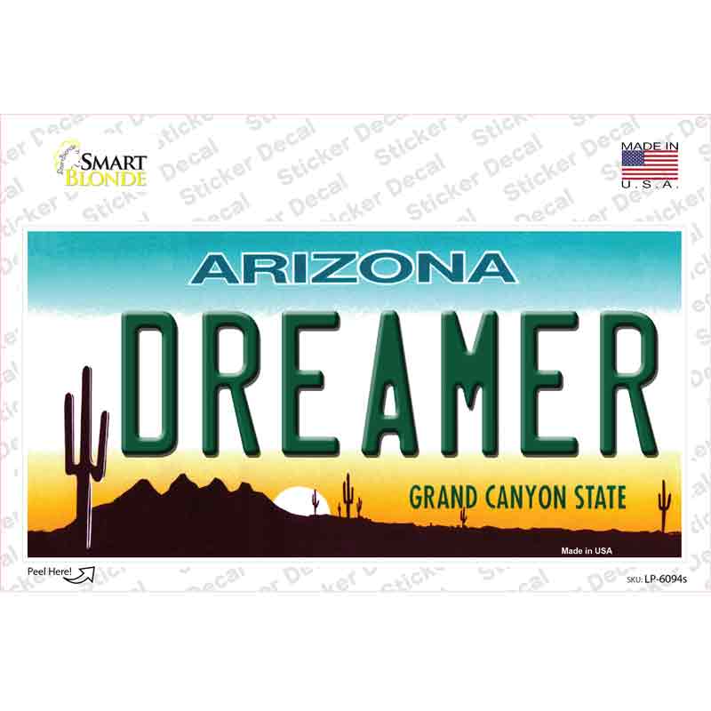 Arizona Dreamer Novelty Sticker Decal