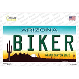 Arizona Biker Novelty Sticker Decal