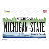 Michigan State Novelty Sticker Decal