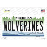 Michigan Wolverines Novelty Sticker Decal