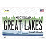 Great Lakes Michigan Novelty Sticker Decal