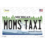 Moms Taxi Michigan Novelty Sticker Decal