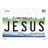 Jesus Michigan Novelty Sticker Decal