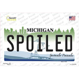 Spoiled Michigan Novelty Sticker Decal