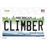 Climber Michigan Novelty Sticker Decal