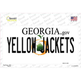 Yellow Jackets Georgia Novelty Sticker Decal
