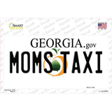 Moms Taxi Georgia Novelty Sticker Decal