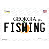 Fishing Georgia Novelty Sticker Decal