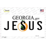 Jesus Georgia Novelty Sticker Decal