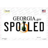 Spoiled Georgia Novelty Sticker Decal