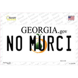 No Murci Georgia Novelty Sticker Decal