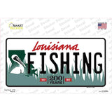 Fishing Louisiana Novelty Sticker Decal