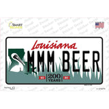 MMM Beer Louisiana Novelty Sticker Decal