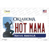 Hot Mama Oklahoma Novelty Sticker Decal