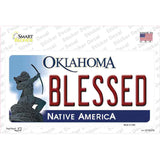 Blessed Oklahoma Novelty Sticker Decal