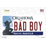Bad Boy Oklahoma Novelty Sticker Decal