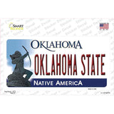 Oklahoma State Novelty Sticker Decal