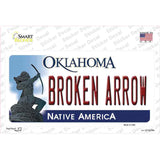 Broken Arrow Oklahoma Novelty Sticker Decal