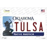 Tulsa Oklahoma Novelty Sticker Decal