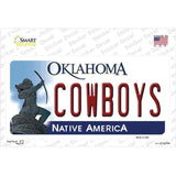 Cowboys Oklahoma Novelty Sticker Decal