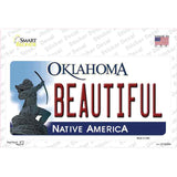 Beautiful Oklahoma Novelty Sticker Decal