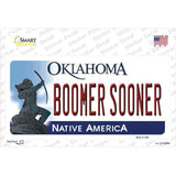 Boomer Sooner Oklahoma Novelty Sticker Decal