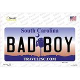 Bad Boy South Carolina Novelty Sticker Decal