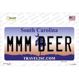 MMM Beer South Carolina Novelty Sticker Decal