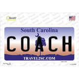 Coach South Carolina Novelty Sticker Decal