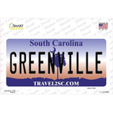 Greenville South Carolina Novelty Sticker Decal