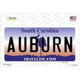 Auburn South Carolina Novelty Sticker Decal