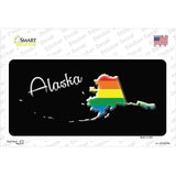 Alaska Rainbow Novelty Sticker Decal