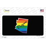Arizona Rainbow Novelty Sticker Decal