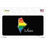 Maine Rainbow Novelty Sticker Decal