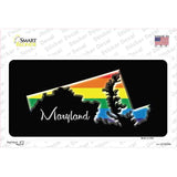 Maryland Rainbow Novelty Sticker Decal
