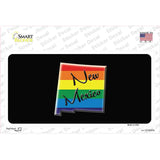 New Mexico Rainbow Novelty Sticker Decal