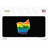 Ohio Rainbow Novelty Sticker Decal