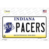 Pacers Indiana Novelty Sticker Decal