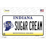 Sugar Cream Indiana Novelty Sticker Decal