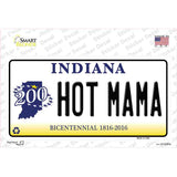Hot Mama Indiana Novelty Sticker Decal