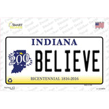 Believe Indiana Novelty Sticker Decal
