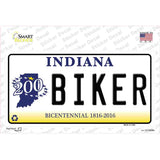 Biker Indiana Novelty Sticker Decal