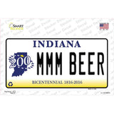 MMM Beer Indiana Novelty Sticker Decal