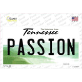 Passion Tennessee Novelty Sticker Decal