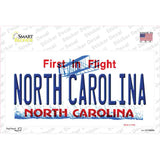 North Carolina Background Novelty Sticker Decal