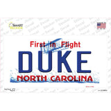 Duke North Carolina Novelty Sticker Decal