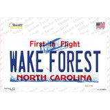 Wake Forest North Carolina Novelty Sticker Decal