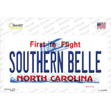 Southern Belle North Carolina Novelty Sticker Decal
